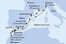 Z Janova okolo Pyrenejského poloostrova do Maroka a späť na lodi MSC Lirica, plavba so slovenským sprievodcom ***+